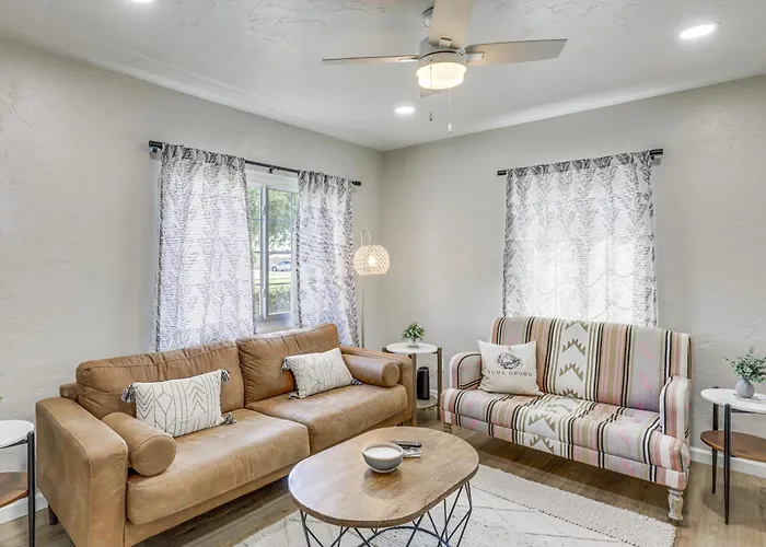 Quiet Yuma Retreat W/ Hot Tub & Spacious Backyard